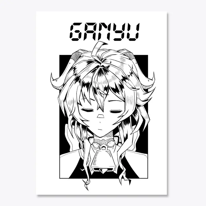 Fanmade Ganyu Time Sticker